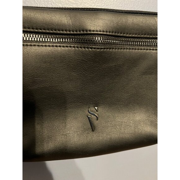 Simply Vera By Vera Wang Black Crossbody Purse Multi Pockets Adjustable Strap - Picture 3 of 10